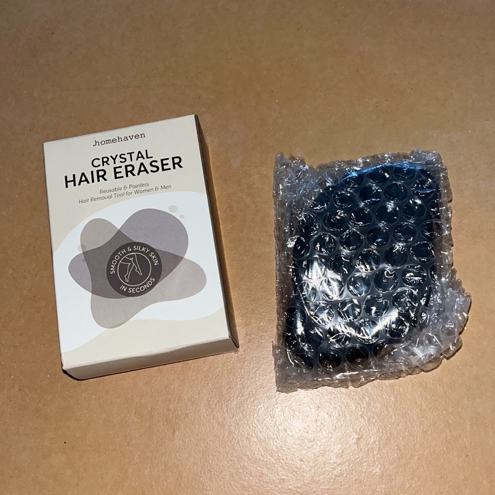 Black Crystal Hair Eraser for Men and Women - Homehaven